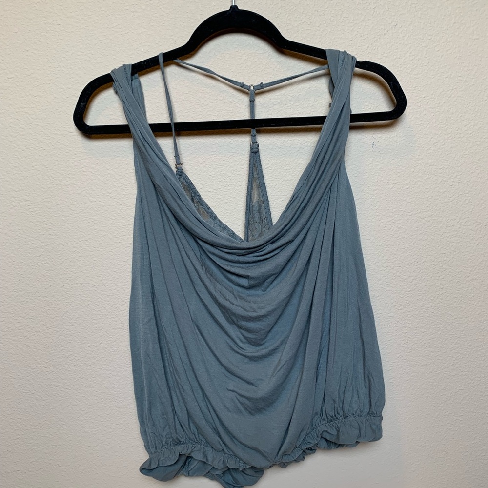 Super cute flowy free people tank top medium